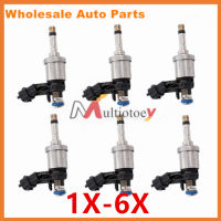 1X-6X 12638530หัวฉีดน้ำมันเชื้อเพลิงใหม่สำหรับ GMC Acadia Cadillac CTS STS Chevrolet Camaro Traverse 12611545 12632255 0261500056