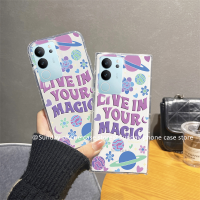 ขายดี เคสโทรศัพท์ Case VIVO V29 Pro V29e V23 V23e Y02s Y77 Y30 Y02 Y02A Y02T 4G 5G เคส การ์ตูนน่ารักใหม่แฟชั่นลายดอกไม้อินเทรนด์บางเฉียบป้องกันการตกเคสนิ่ม2023