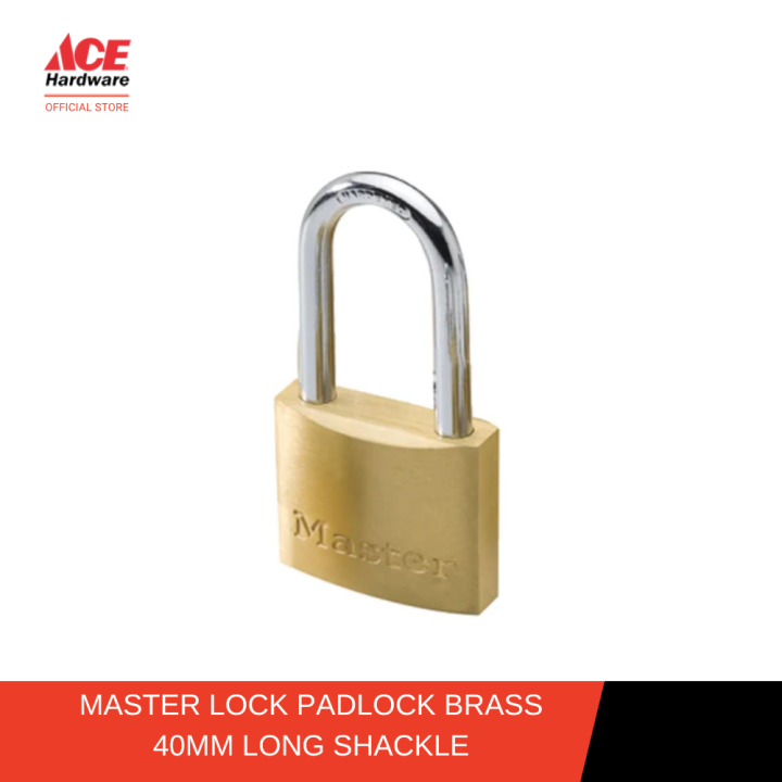 Master Lock 40mm Solid Brass Padlock with Keys Lazada PH