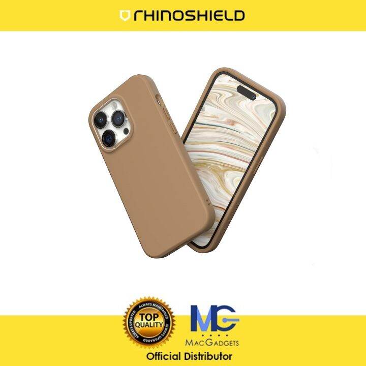 Rhinoshield Solidsuit Case for iPhone 14 Pro / 14 Pro Max with Free Lens Protector Lazada PH