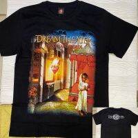 2023 NewDream Theater ภาพและคำ Band T ผ้าฝ้าย Roundneck เสื้อสำหรับชาย Tops