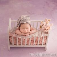 ∋❃ jfmkfmdm Bebê menina sleepy gorro cauda longa chapéu para fotografia tiro recém-nascido boné de malha adorável bebê sleeper foto adereços presente aniversário