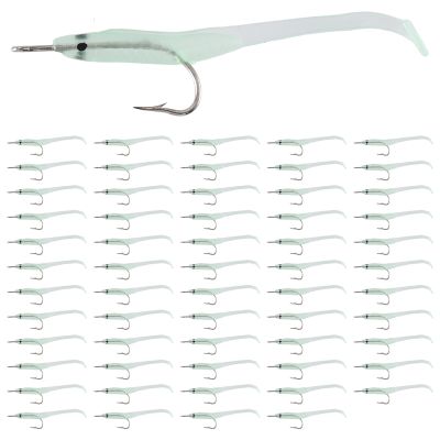 Fishing Soft Bait Lure Bait with Hook Soft Bait Soft Worm Fishing Gear, Small Accessories