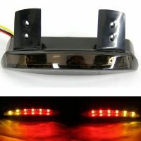 1pc Smoked Lens Motorcycle Rear Fender Turn Signal Brake Tail Light for Harley XL 883 1200