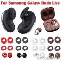 3Pairs/set Silicone Earbud Case Cover Tips Replacement Earplug for Samsung Galaxy Buds Live Non-slip Earplug Ear Buds Cushion