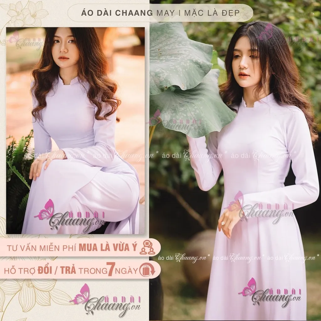 ❈ Áo Dài Trắng Học Sinh Đi Học Cổ Vuông Hở Đẹp Truyền Thống Vải Lụa Cao Cấp | Lazada.Vn