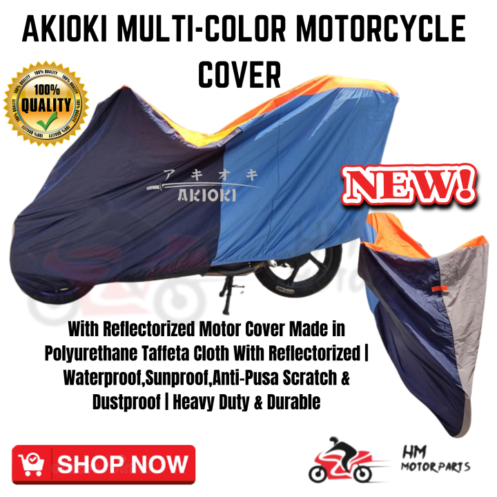 HOM AKIOKI MOTOR COVER FOR HONDA PCX 160 | Reflectorized Motor Cover ...