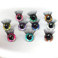 High Quality12-30mm 3D Mixed Color Safety Toy eyes Eyelash for amigurumi crochet stuffed animal