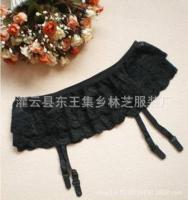 [COD] Skirt-style double-layer lace stockings sexy suspenders seductive garters manufacturers wholesale