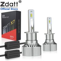 Zdatt 12V H7 Led Canbus Car Light h1 H8 H11 H4 Led Headlight 100W 20000LM 6000K MINI Turbo ZES Chip Auto Headlamp 9005 HB3 HB4