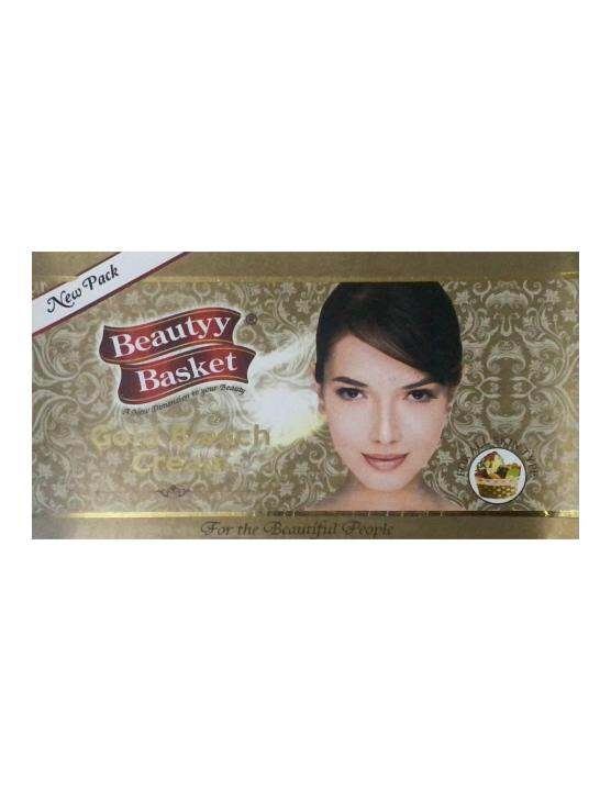 Beautyy Basket Gold Bleach Cream Cream Bleach 180ml Powder