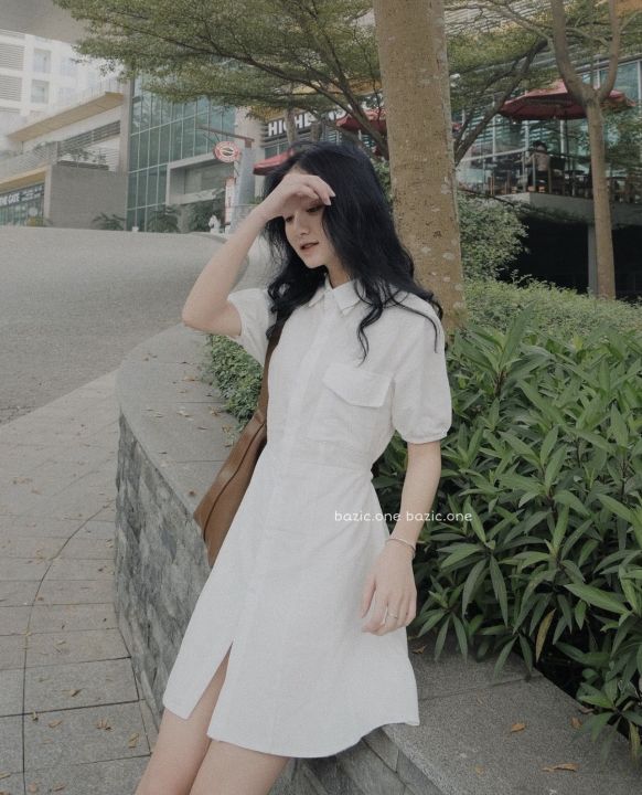 Orderành feedback ở cuối Váy trắng tay bồng thắt lưng ulzzang  Shopee  Việt Nam