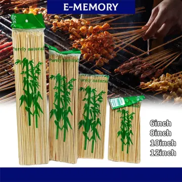 Bamboo BBQ sticks for flower bouquet skewer food skewers sate