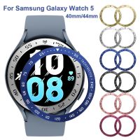 Galaxy Watch5 Bezel Ring Cover For Samsung Watch 5 40mm 44mm Case Protection Metal Frame Protector Shell Bumper Accessories