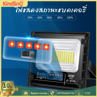 ไฟโซล่าเซล 100w 200w 300w ไฟโซล่าเซลล์ LED solar light สีขาว ไฟสปอตไลท์ ไฟ solar cell กันน้ำ IP67 รับประกัน 1 ปี