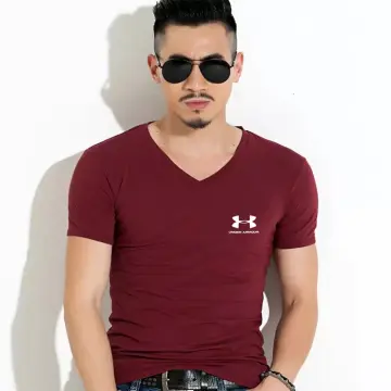 V shape t discount shirt online shopping