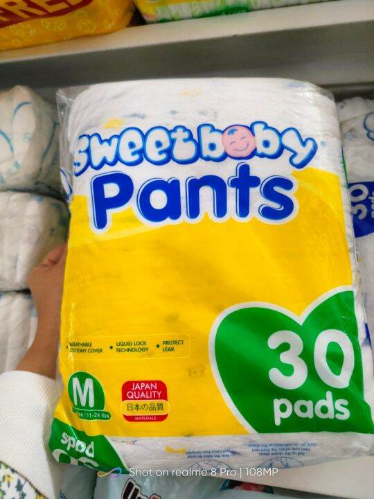 Sweet Baby Diaper Pants Disposable Diaper 30/Pack Lazada PH