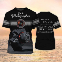 3D All Over Print Photographer Shirt Im A Photographer Black Shirt Mens Womens {in store}