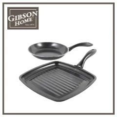 Gibson Everyday 11 Highberry Chicken Fryer with Lid in Grey - 20587607