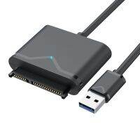 USB3.0แปลงไฟฟ้าผ่านอะแดปเตอร์เพิ่มความเร็ว DC พอร์ตจ่ายไฟ6Gbps,สินค้ามาใหม่สายอะแดปเตอร์ SATA เอสเอสดีพร้อมตัวแปลงเคลือบ PVC