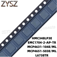 1PCS  QFN16-HMC348LP3E EMC1704-2-AP-TR MCP4631-104E/ML MCP4651-503E/ML L6738TR Electronic components