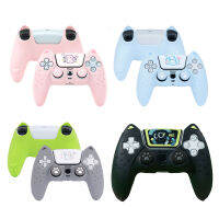 Cat Paw สีชมพู Love ซิลิโคนนุ่มผิวเคสป้องกันสำหรับ Playstation Dualsense 5 PS5 Controller Thumb Stick Grip Cap