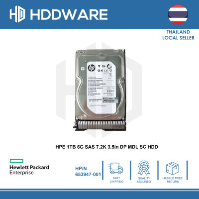 HP 1TB 6G SAS 7.2K 3.5in DP MDL SC HDD // 652753-B21 // 653947-001