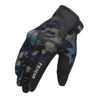 【CW】Camouflage Motorcycle Gloves Summer Touch Screen Full Finger Gloves Protective Gear Biker Riding Motorbike Moto Motocross Gloves