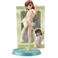 23cm Q Version Anime Figurine A Certain Magical Index Figure Misaka Mikoto PVC Action Figure Replaceable Parts Collectible Model