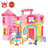 Hello Kitty Sweet Home เฮลโล คิตตี้ สวีท โฮม บ้านคิตตี้ ของเล่น ของเล่นเด็ก KT-50111