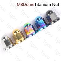 Tgou Titanium Nut M8 Dome Head Flange Nuts for Bicycle Motorcycle Car