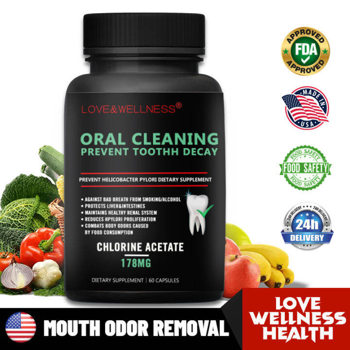 Love Wellness Dental Probiotics for Bad Breath Gum Care Premium Probiotic Supplements for Oral