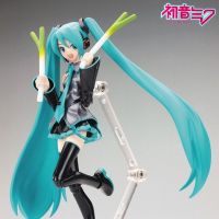 15เซนติเมตร H Atsune Miku อะนิเมะรูป Figma 014ยืนท่ามังงะรูปปั้นพีวีซีรูปการกระทำของสะสมตุ๊กตาตกแต่งของเล่นรุ่น