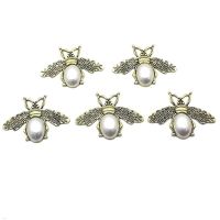 New Fashion Alloy Retro Bee Button 5pcs/Lot Mix Size DIY Sewing Handwork Decoration Metal Beautiful Accesories