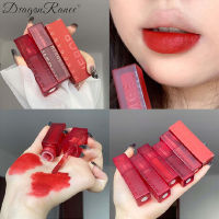 DragonRanee Velvet Matte Lip Glaze ลิปและแก้ม Dual-Use Longlasting Lipstick Lip Mud