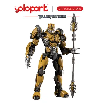 In Stock Hasbro Yolopark Transformers: Rise of The Beasts AMK Series Scourge  Rhinox Cheetor Action Figure - AliExpress