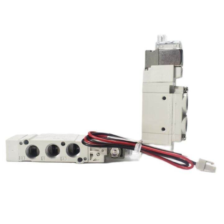 c6-sy3220-smc-วาล์วขดลวดแม่เหล็กไฟฟ้าวาล์ว2ตำแหน่งคู่นิวเมติกวาล์วโซลินอยด์ประปา