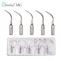 5Pcs GD5ทันตกรรม Scaler Tips Fit EMS นกหัวขวาน Ultrasonic Scaler Handpiece ทันตกรรม Ultrasonic Scaler Scaling Tip