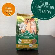 TÚI 400G Thức Ăn Hạt Khô Cho Chó Con Vị Sữa Classic 400g Bingu Petshop