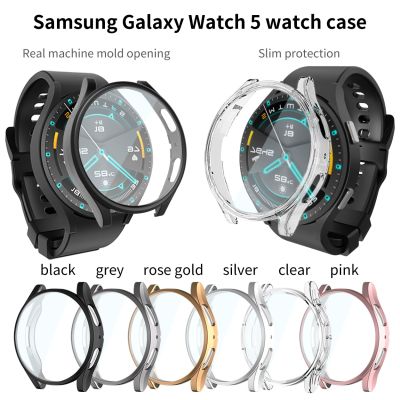 Soft Silicone Tpu Case for Samsung Watch 5 Pro 40mm 44mm 45mm All Coverage Protective Bumper Case Galaxy Watch 5 Accessories