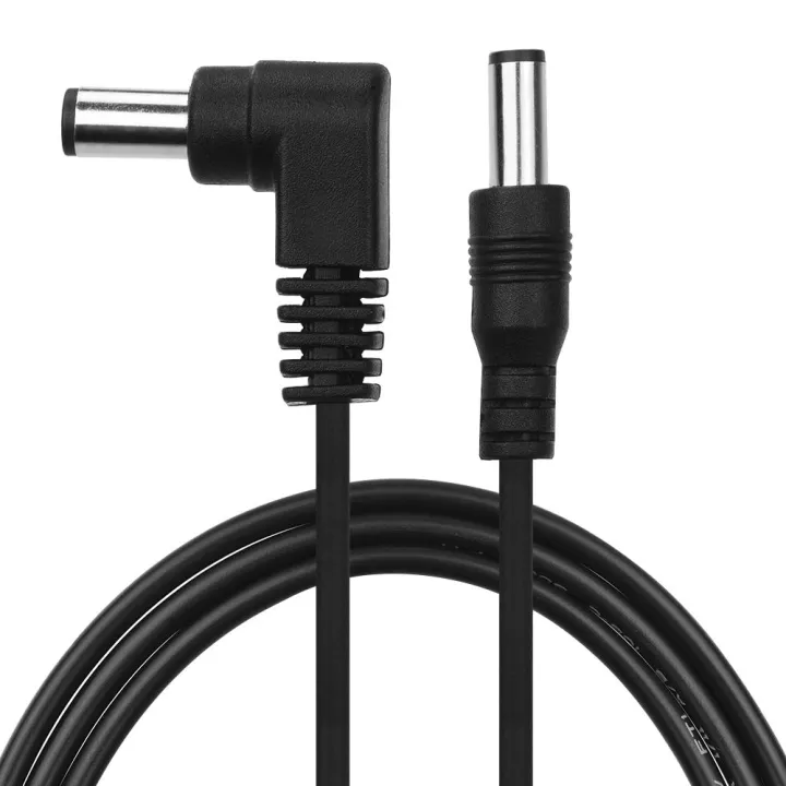 1 Way Right Angle Daisy Chain Power Line Cable 18V 2A for Guitar