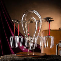 Luxury Wine Glasses Set High Leg Crystal Wine Glass Champagne Whiskey Drinkware Goblet Bar Wine Cups Crystal Glass Decanter