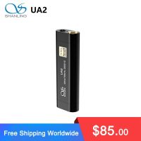 Shanling UA2 ES9038Q2M HiFi Portable Headphone Amplifier USB DAC AMP 2.5mm Balanced 3.5mm Output PCM768 DSD512 for iOS Android