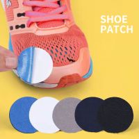 6pcs/pack Heel Subsidy Protective For Holes Lined Sneaker Vamp Self-adhesive Repair Shoe Patch Cleaning Tools