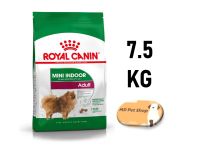 (ฟรีของแถม) Royal Canin Mini Indoor Adult 7.5Kg โรยัล คานิน สูตร สุนัขโตพันธุ์เล็ก อาศัยในบ้าน อายุ