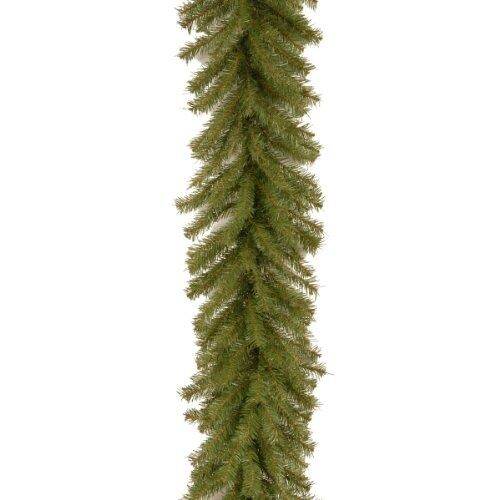 National Tree 9-Foot Norwood Fir Garland With 50 Warm White LED Lights - Battery Operated, 10 Inch Diameter, Indoor/Outdoor Use - View #4