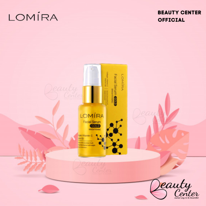 Lomira Facial Serum Brightening Gold Lazada Indonesia