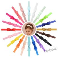 【hot sale】□✙ C10 Baby Girls Bows Headband Kids Solid Color Hair Band Accessories