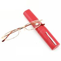 2020 Reading Glasses Pen Tube Case Portable Presbyopic Unisex Glasses Spring Hinge Eyeglasses Vision Care gafas de lectura mujer