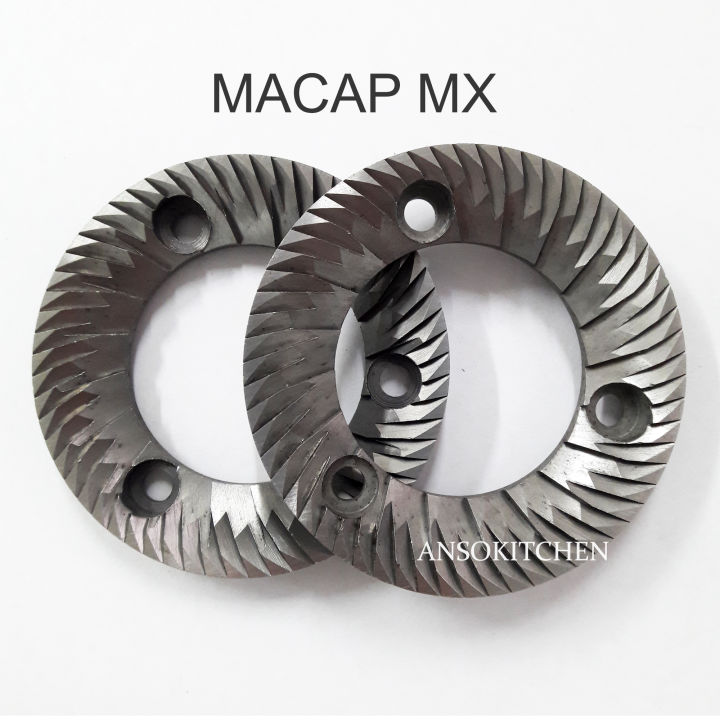 macap-ชุดฟันบด-เฟืองบดกาแฟ-สำหรับเครื่องบดกาแฟยี่ห้อ-macap-รุ่น-mx-ขนาด-65-mm-ของแท้-macap-coffee-grinding-disc